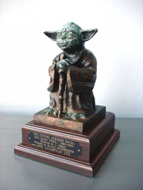 full size yoda statue